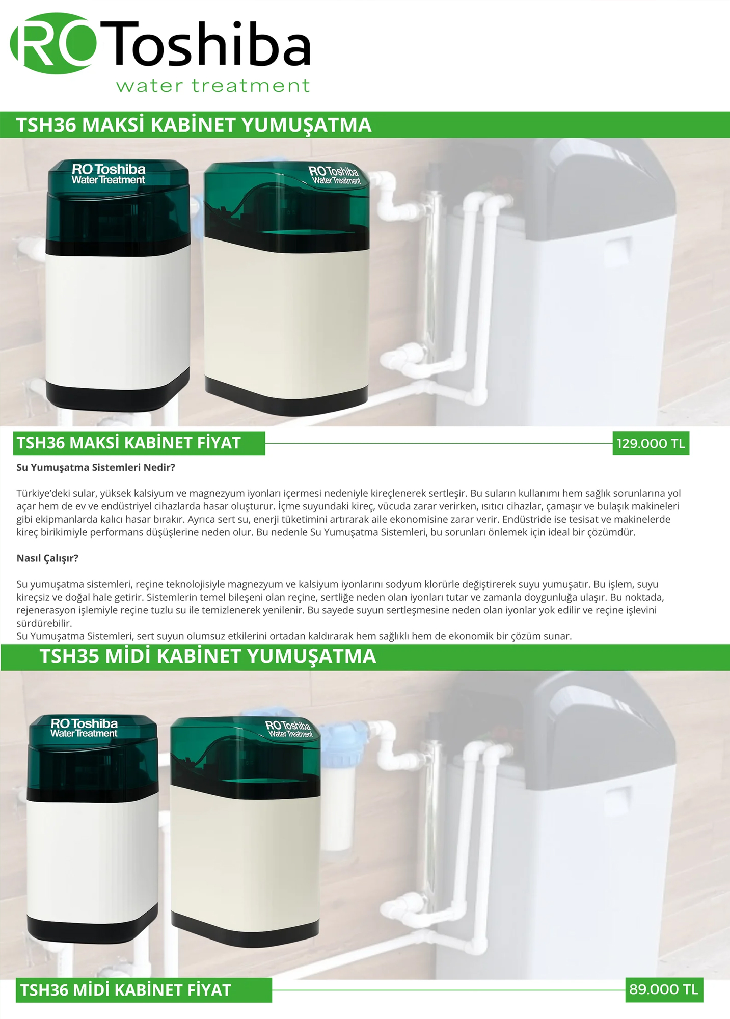 Endüstriyel Su Arıtma Cihazları