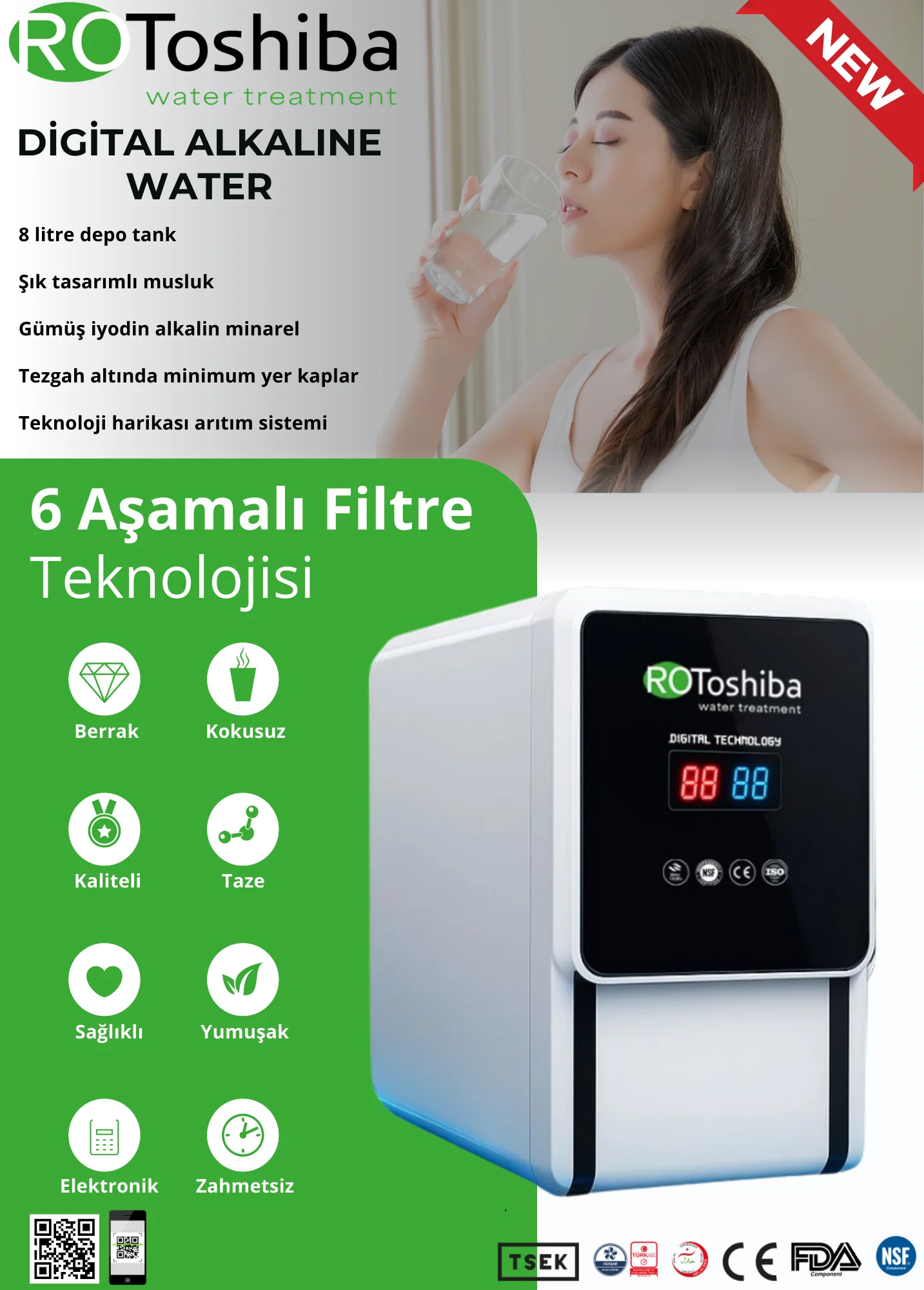 Ev Tipi Su Arıtma Cihazları