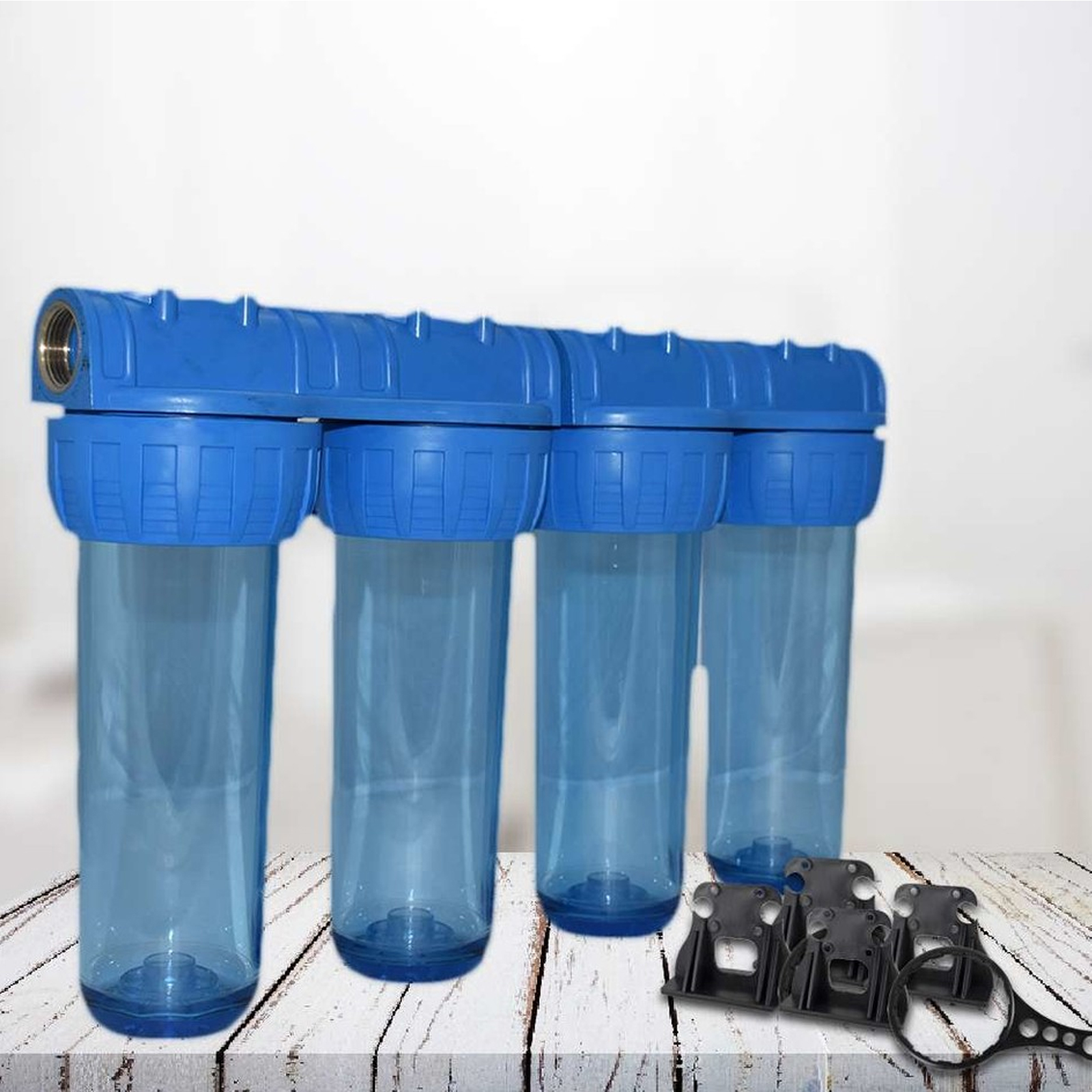 Bina Sayaç Girişi 4 Aşama Su Arıtma Sistemi